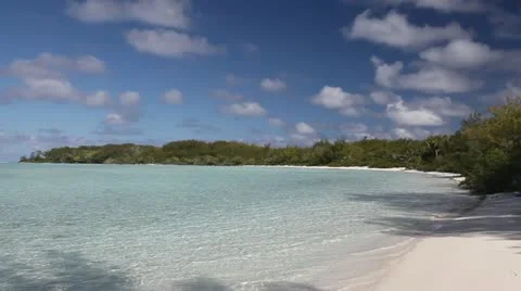 Raivavae Lagoo Stock Footage 11220114