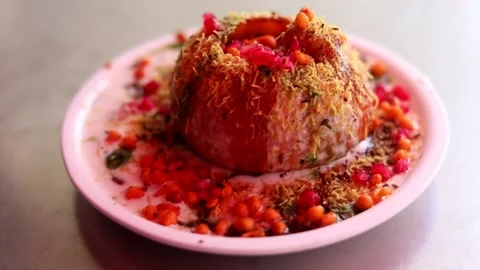Raj Kachori Stock Footage 133102866