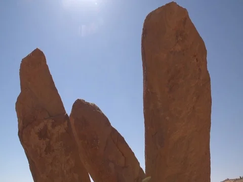 Rajajil columns Stock Footage 112786260