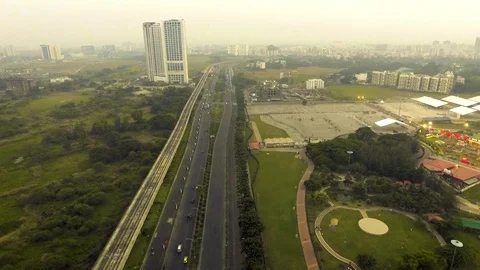 Rajarhat Kolkata Stock Footage 99476910