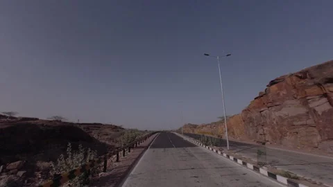 Rajasthan on the road Video stock 275287759