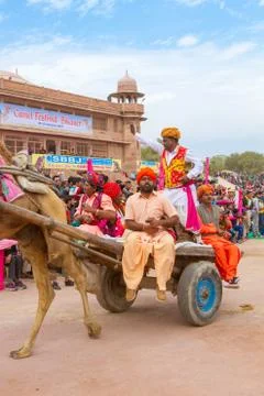 Rajasthani dancer Stock Photos