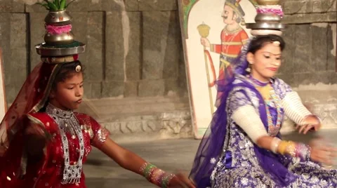 Rajasthani Folk Dance 動画素材 54661988