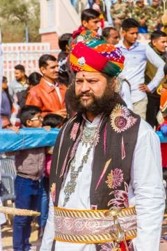 Rajasthani man Stock Photos