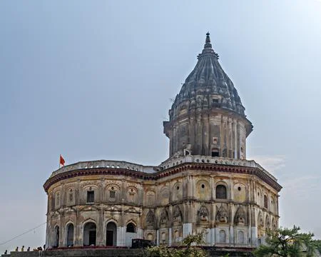 Rajdwar Temple on Hill in Ayodhya, Uttar Pradesh, India Stock Photos