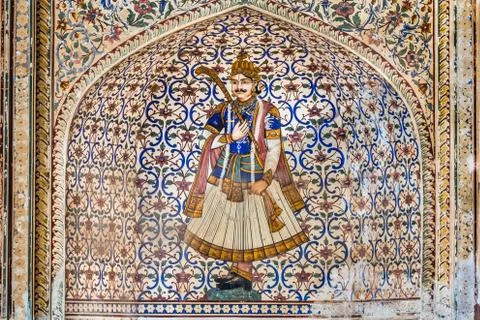 Rajput Warrior Foto stock