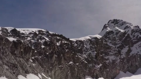 Rajuntay mountain peak in Peru Stock Footage 213305467
