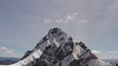 Rajuntay snow peak Junin 4k Video stock 213306730
