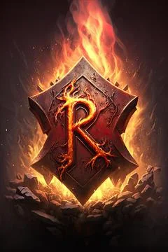 Rakdos keyrune Stock Illustration