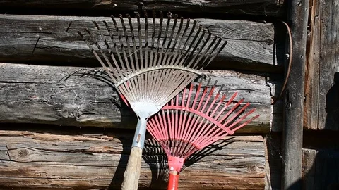 Rake Stock Footage 115106628