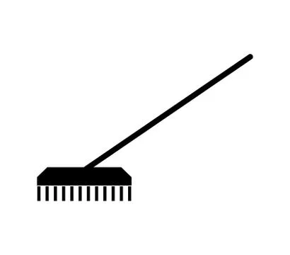 Rake icon on white background Stock Illustration