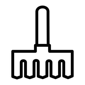 Rake Stock Illustration