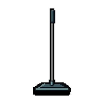 Rake rake pixel art vector illustration Illustration
