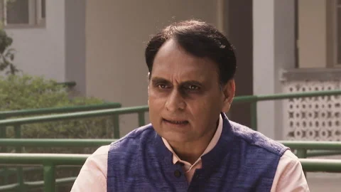 Rakesh Sinha Bigwig India's RSS: Islam should revise its texts Stock Footage 264303466