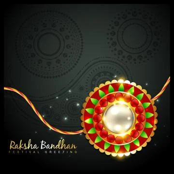 Rakhi background Stock Illustration