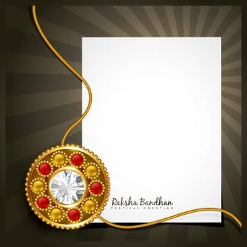 Rakhi vector background Stock-Illustration