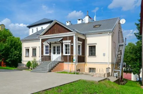 Rakovsky faubourg. Building of second half of XIX century in Minsk, Belarus Stock Photos