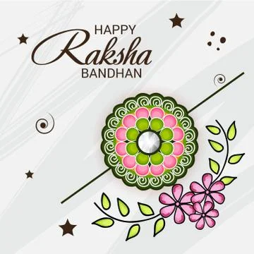 Raksha Bandhan. Stock Illustration