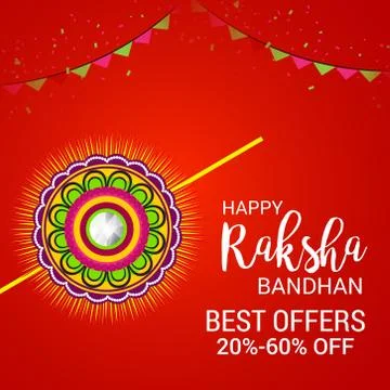 Raksha Bandhan. Stock Illustration