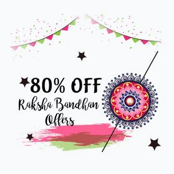 Raksha Bandhan. Stock Illustration