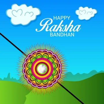Raksha Bandhan. Stock Illustration