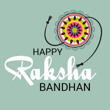 Raksha Bandhan. Stock Illustration