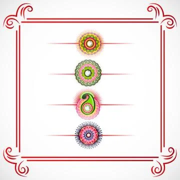 Raksha Bandhan. Stock Illustration