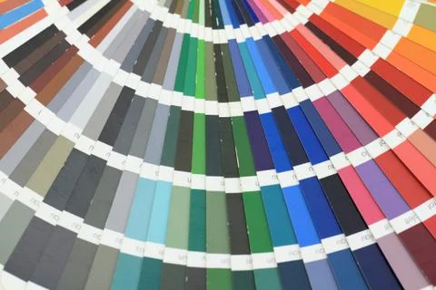RAL colors Foto stock