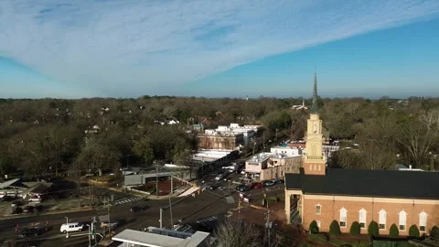 Raleigh Five Points church Video stock 328534773