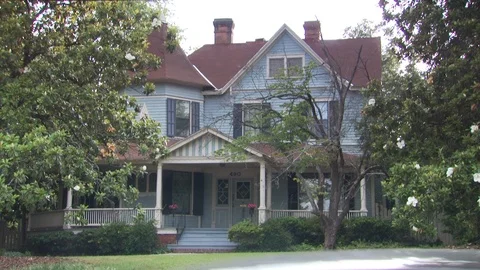 Raleigh NC Stock Footage 123939289