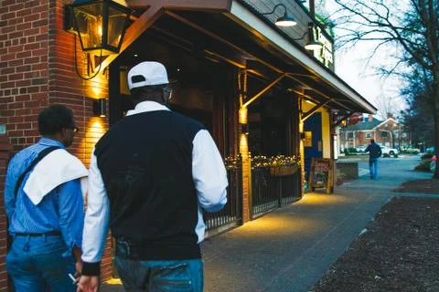 A Raleigh Stroll 库存照片