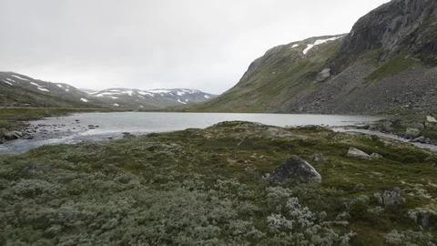 The Rallarvegen Road 스톡 동영상 88908127