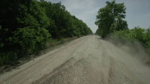 Rally car controlled drift Stock Footage 75464882