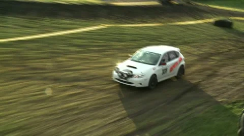 Rally Car Race Lap Видео 52731253