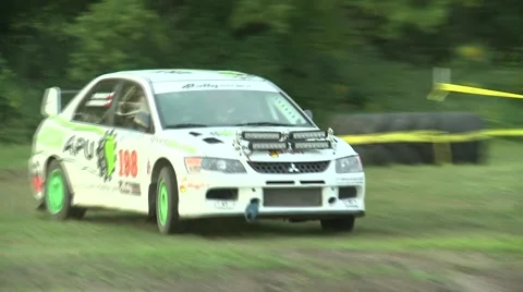 Rally Car Racing By 스톡 동영상 52731111