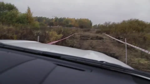 Rally drive Video stock 31812149