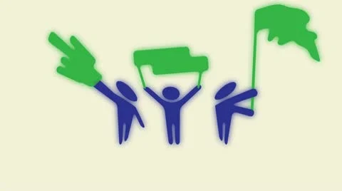 Rally - endless loop Stock Footage 9186543