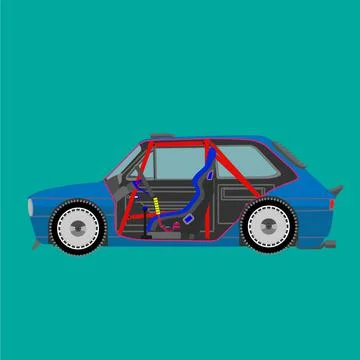 RALLY Stock Illustration