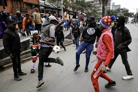 Rally marks second anniversary of Gen Z protest movement in Nairobi, Kenya - 25  Stock Photos