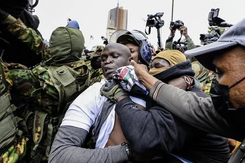 Rally marks second anniversary of Gen Z protest movement in Nairobi, Kenya - 25  Stock Photos