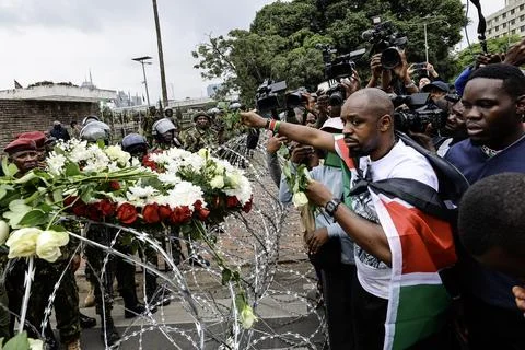 Rally marks second anniversary of Gen Z protest movement in Nairobi, Kenya - 25  Stock Photos