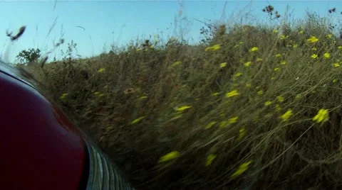 Rally race crash Stock Footage 20534857