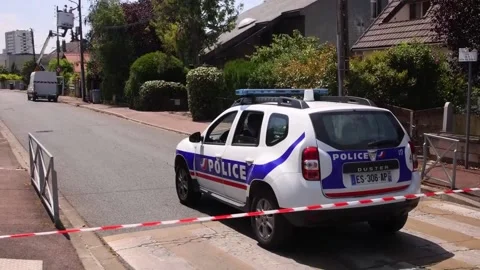Rally in support of the mayor of L'Hay-les-Roses after the attack against his fa Stock Footage 245223101