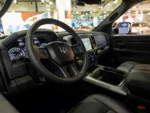 RAM 1500 Rebel at the New York International Auto Show 2017 Stock Photos