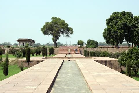 Ram Bagh, Agra Stock Photos