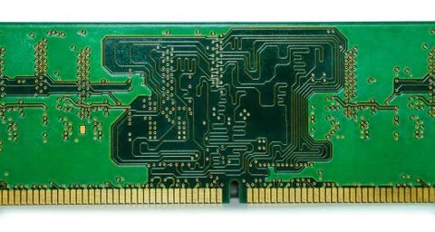RAM board close up Stock Photos