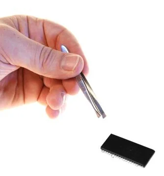Ram chip computer reapir science Stock-Fotos