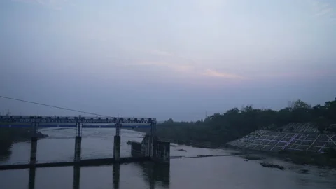 Ram Ganga river Stock Footage 208638984