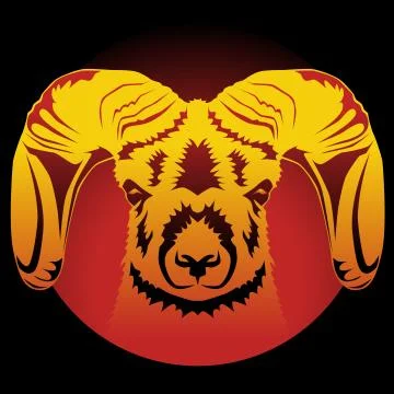 Ram graphic Stock Illustration