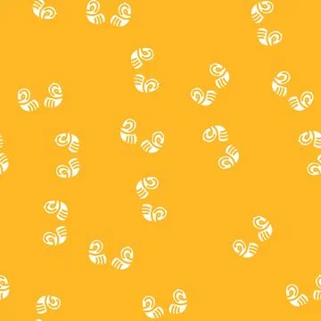 Ram horn animal vector seamless pattern Stock Illustration